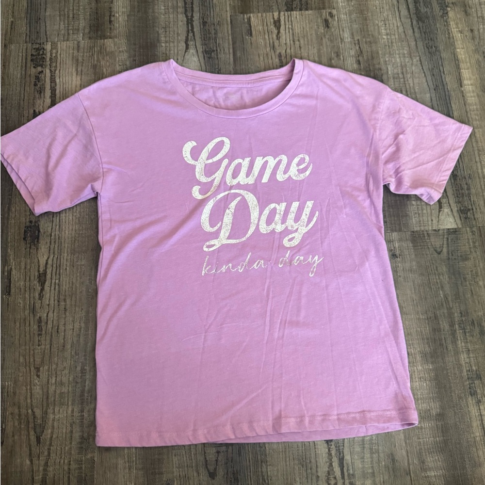 EVIE Lavender Game Day Tee